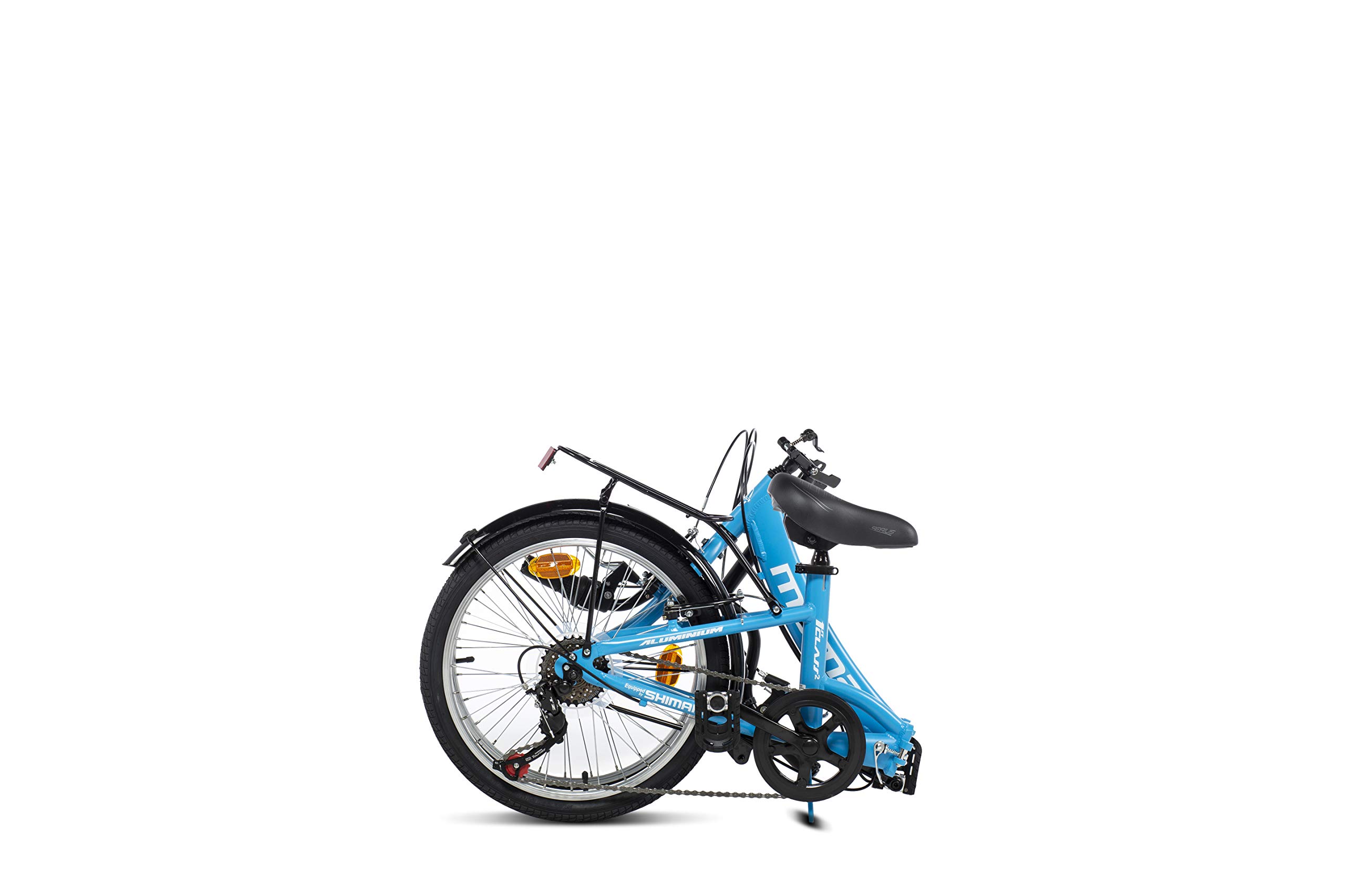 moma bikes Folding bike First Class 20 inch, aluminium, Shimano 6